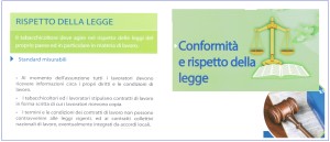 RISPETTO DELLA LEGGE